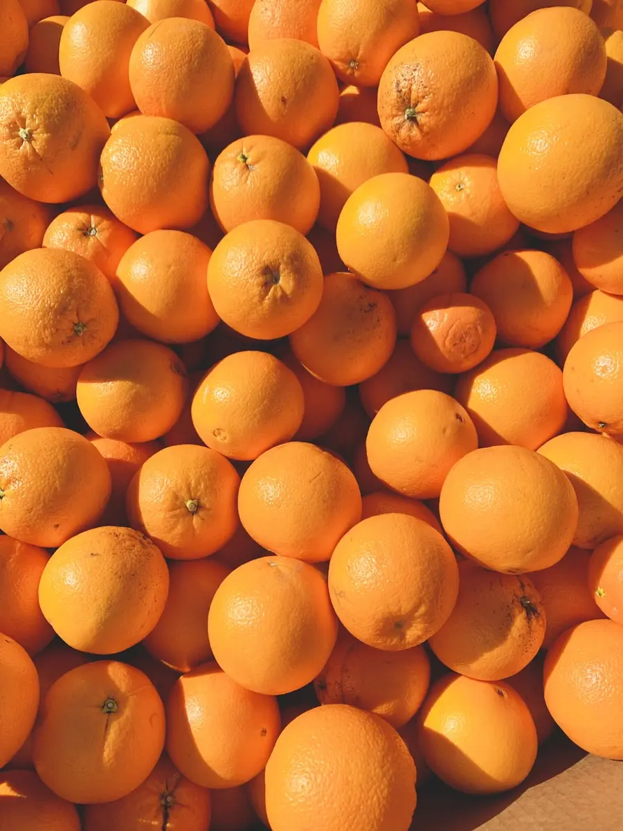 Fresh mandarins
