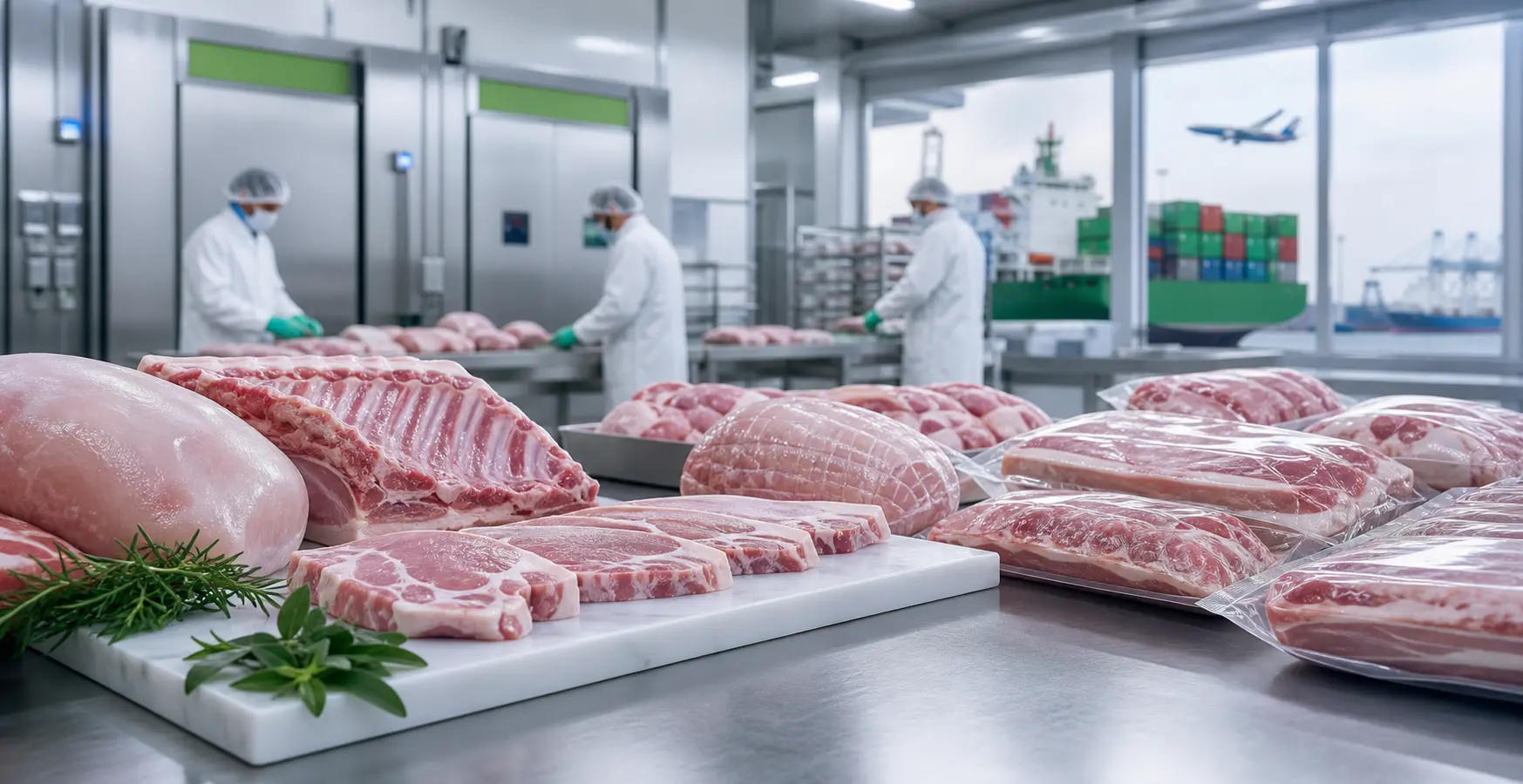 Reliable pork supply and cold-chain products