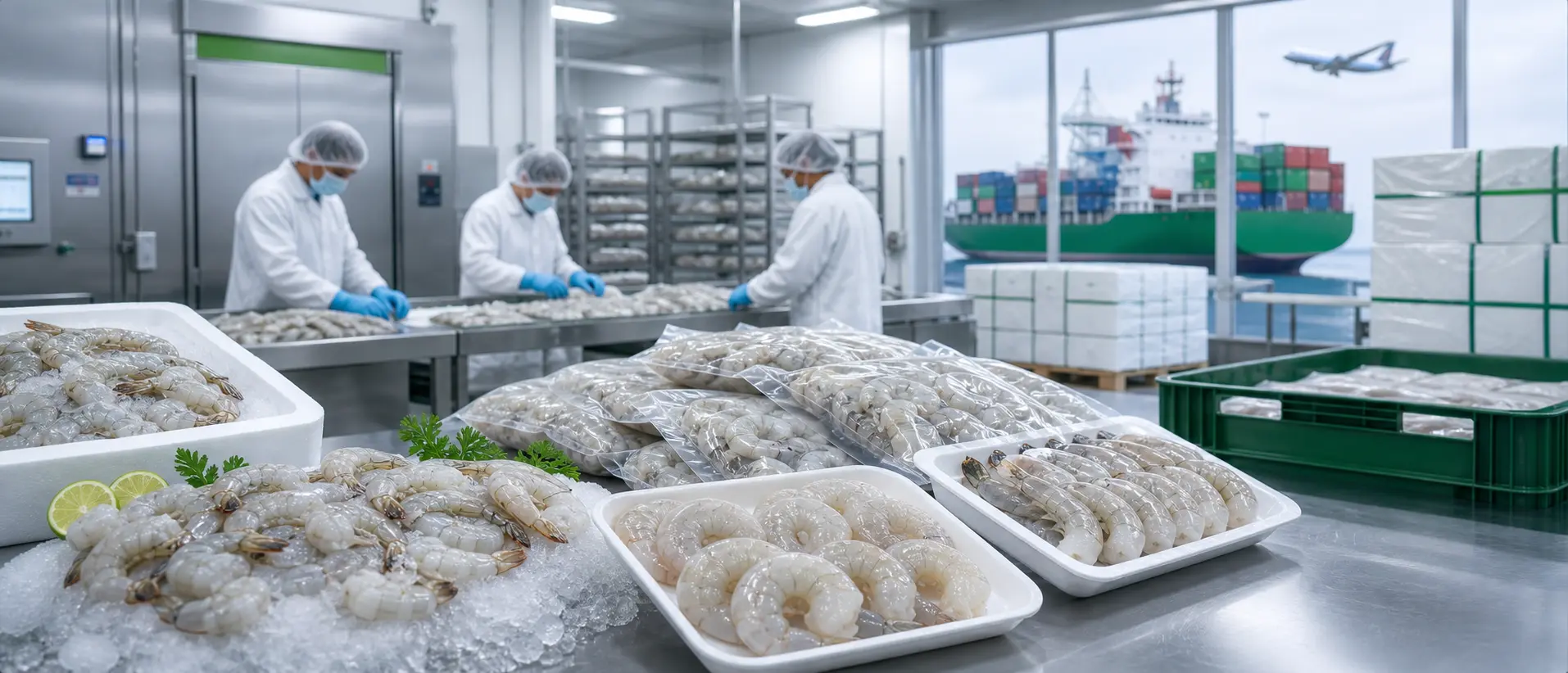 Quality seafood supply and cold-chain delivery